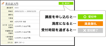 講座申し込み