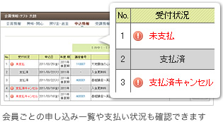 会員管理